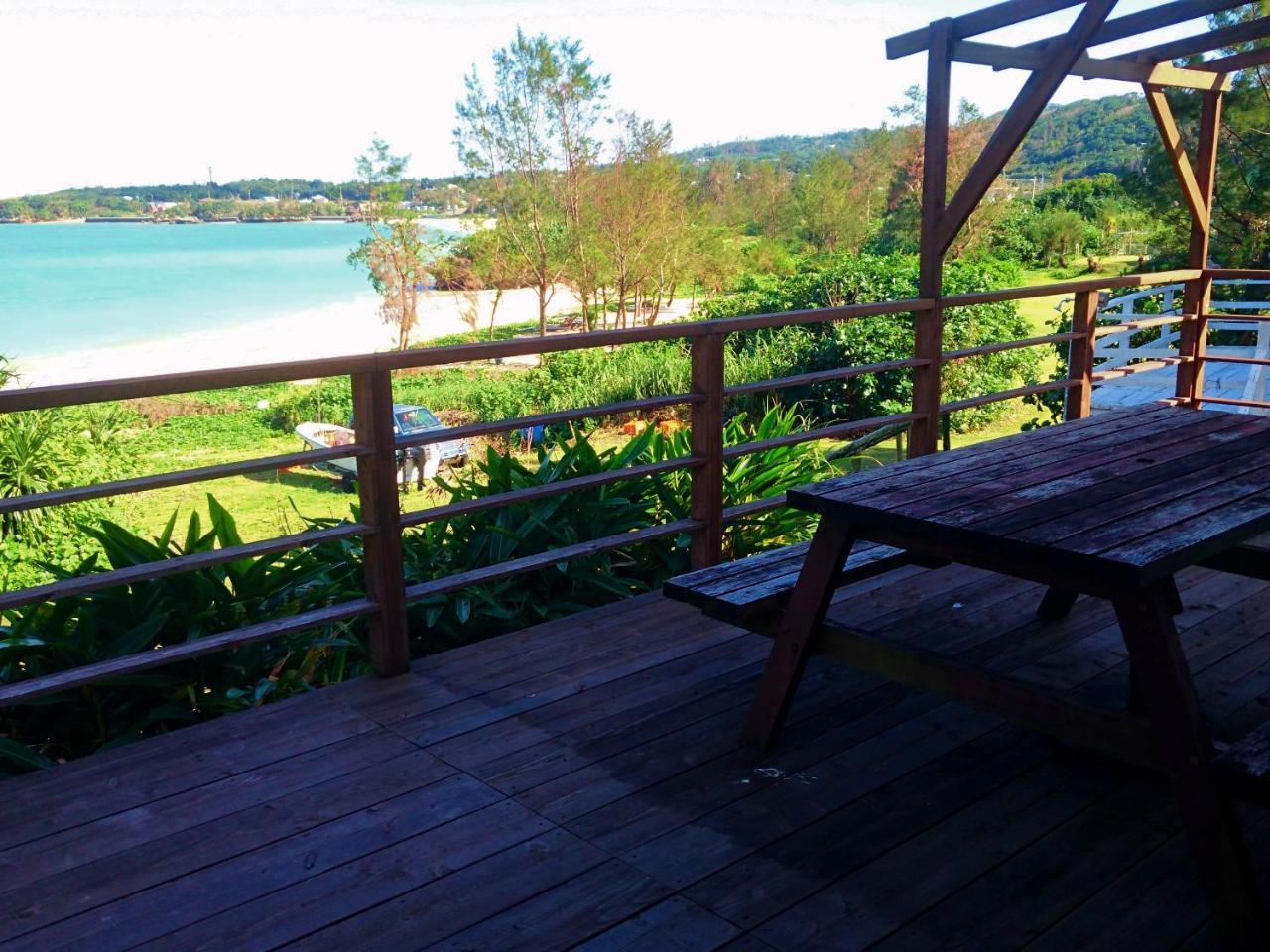 Private Beach House Motobu Exteriör bild